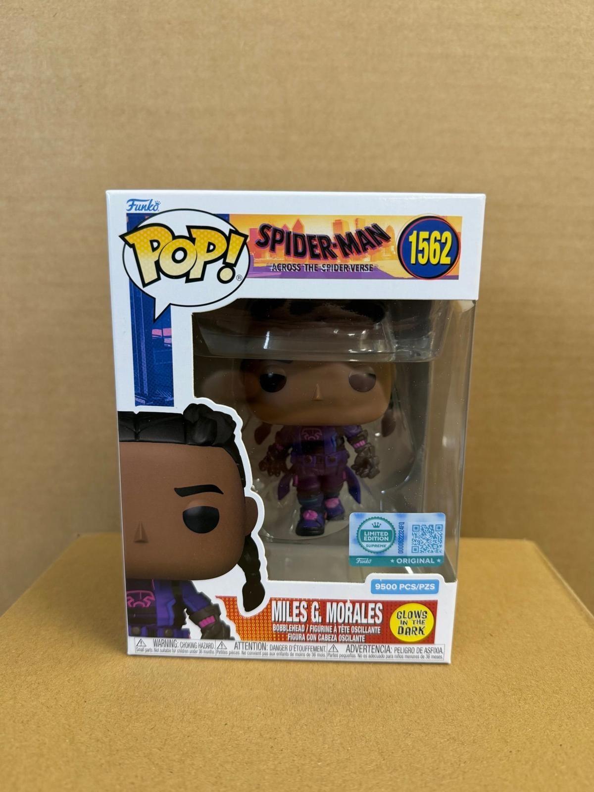 Funko Pop! Marvel Spider-Man Miles G. Morales Glow in the Dark #1562