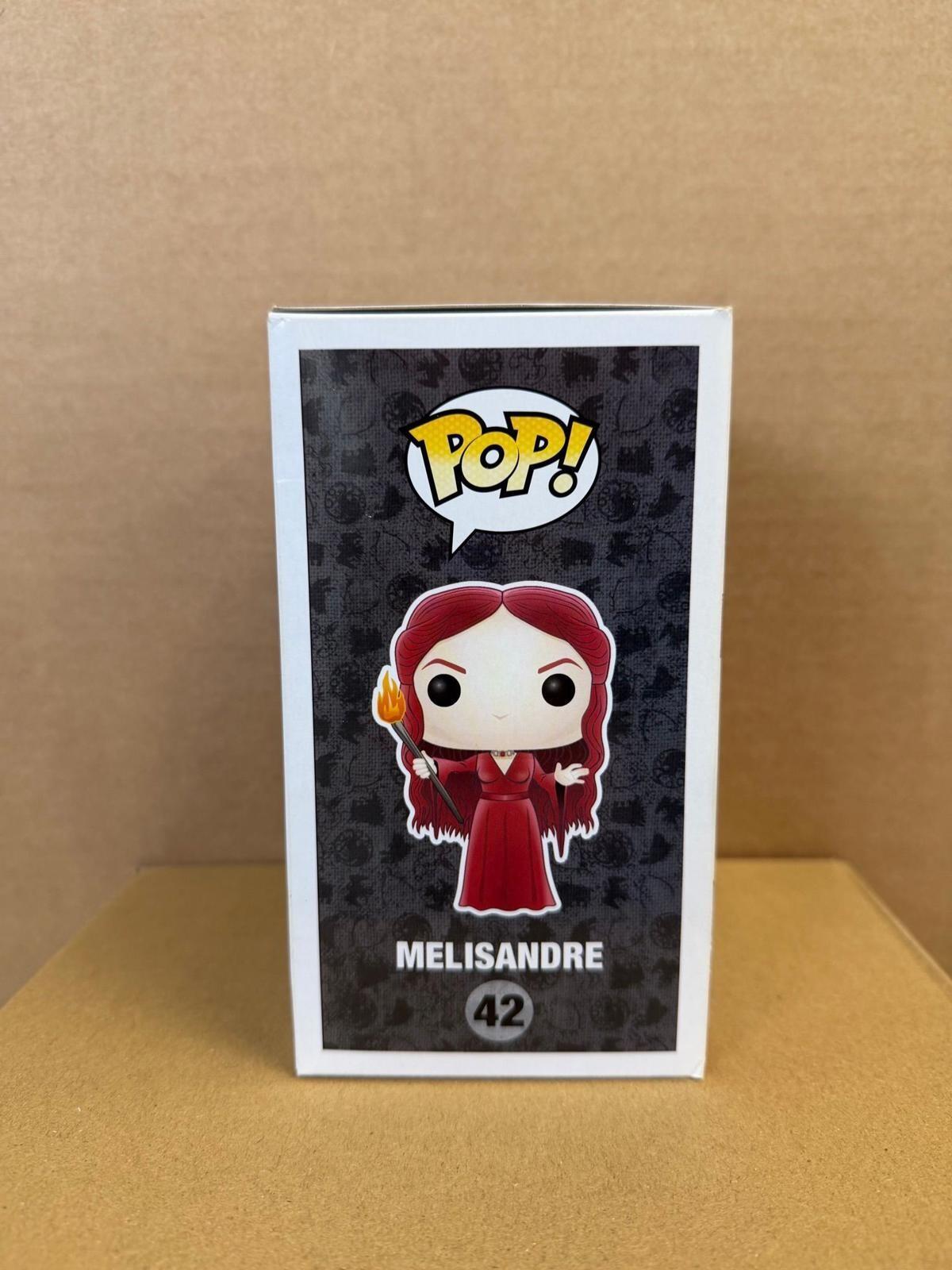 Funko Pop! Television Game Of Thrones - Melisandre #42 Signed By Carice Van Houten ACOA WS