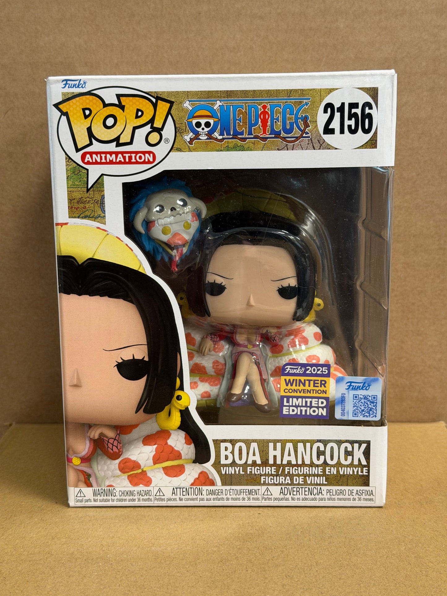 Funko Pop! Premium Anime One Piece Boa Hancock #2156 2025 Winter Convention Exclusive