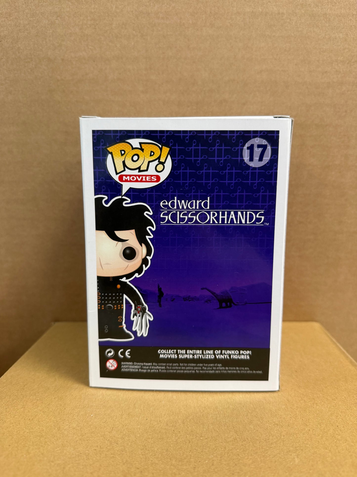 Funko Pop! Movies Edward Scissorhands Signed Johnny Depp COA #17 WS