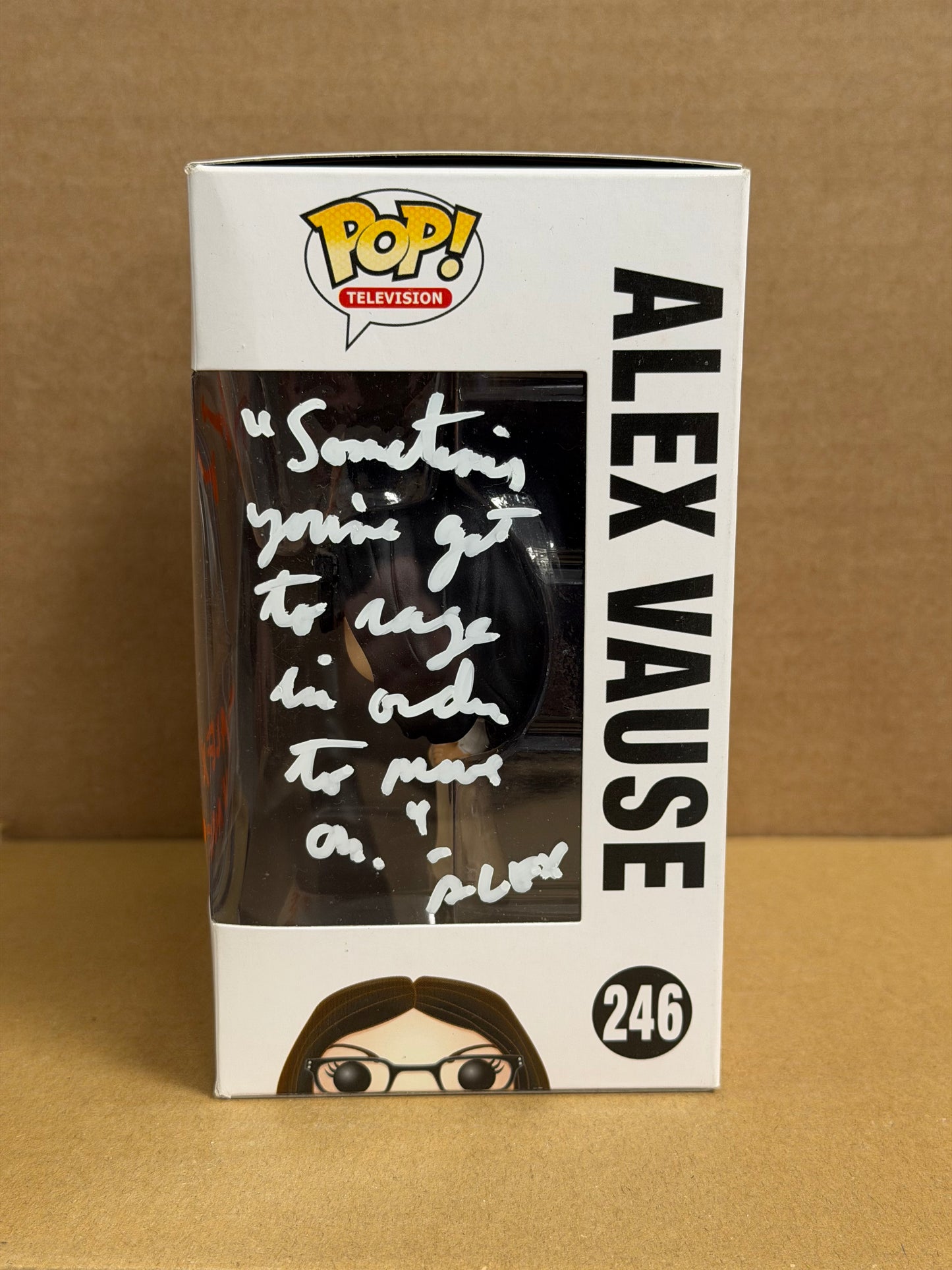 Funko Pop! Television Orange Is The New Black Alex Vause Signed Laura Prepon COA #246