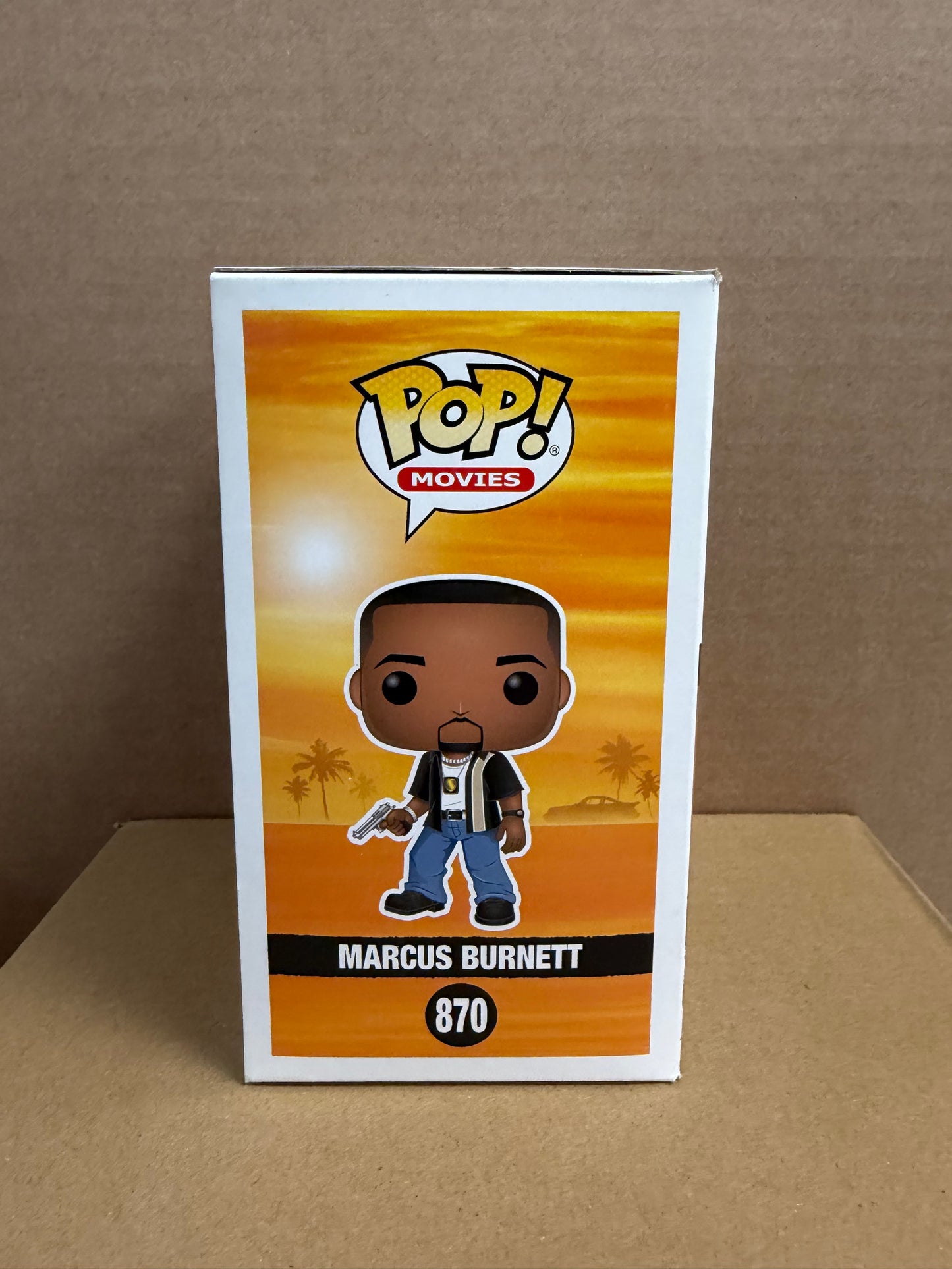 Funko Pop! Movies Marcus Burnett #870 Bad Boys COA WS