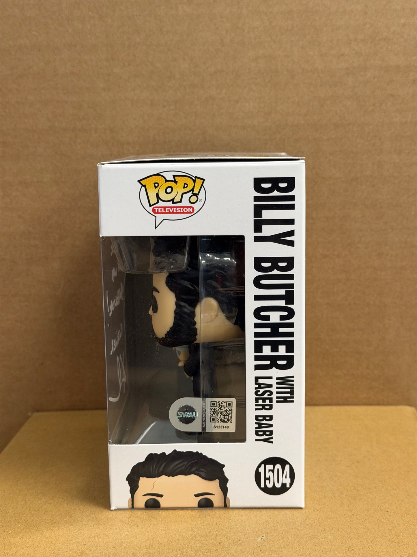 Funko Pop! Television The Boys Billy Butcher Signed Karl Urban COA #1504 WS