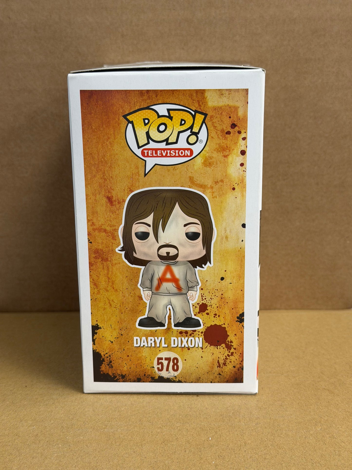 Funko Pop! Television The Walking Dead Daryl Dixon Signed Norman Reedus COA #578