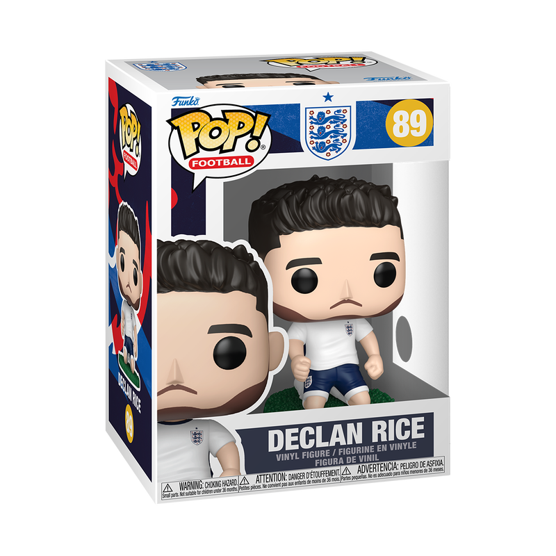 Funko Pop! Sports Football England Declan Rice #89 World Cup Free Protector