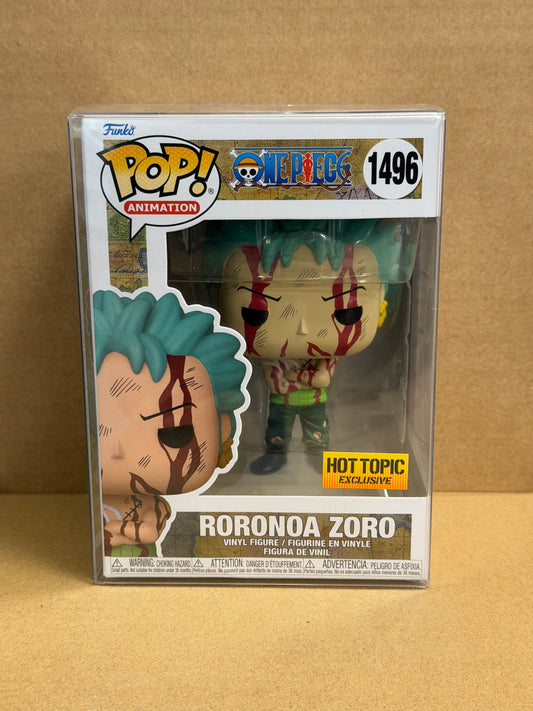 Funko Pop! Anime One Piece Roronoa Zoro #1496 Hot Topic Exclusive