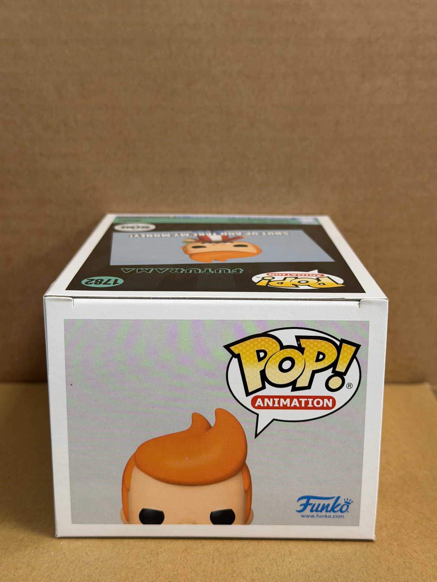 Funko Pop! Animation Futurama Philip J. Fry Signed Billy West COA #1755