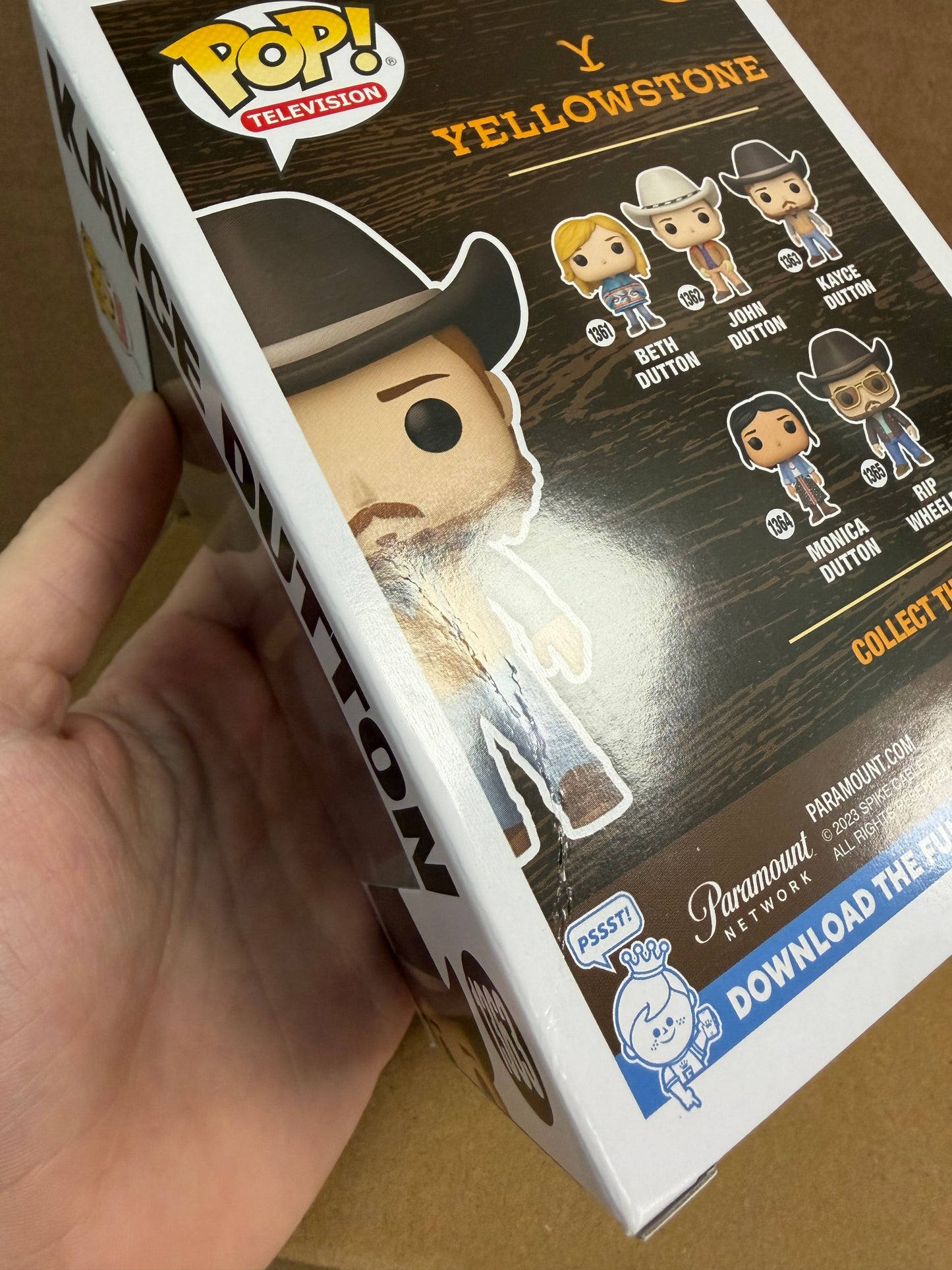 Funko Pop! Television Yellowstone Kayce Dutton #1363 Box Damage