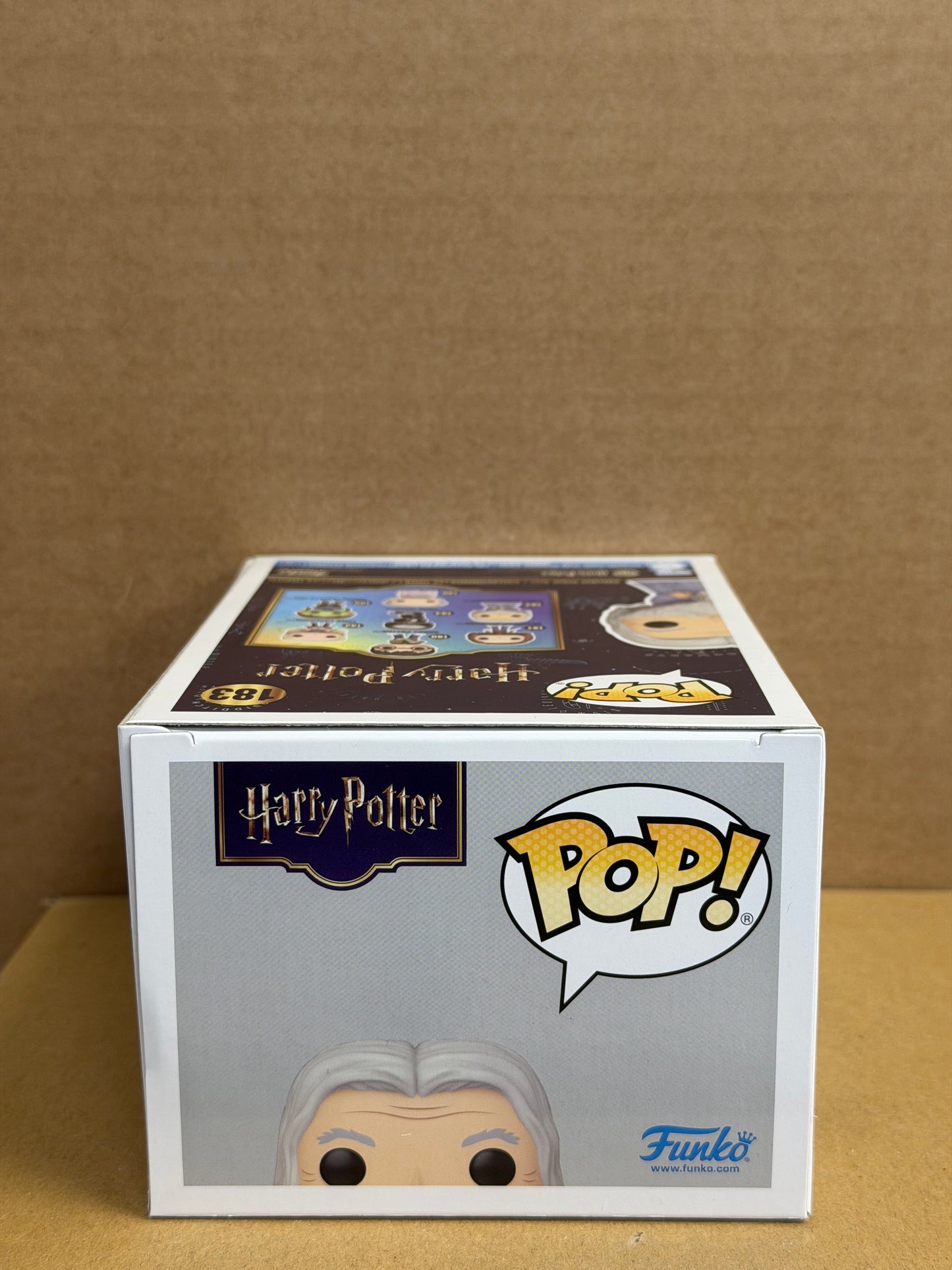 Funko Pop! Harry Potter Albus Dumbledore Signed John Lithgow COA #183 WS