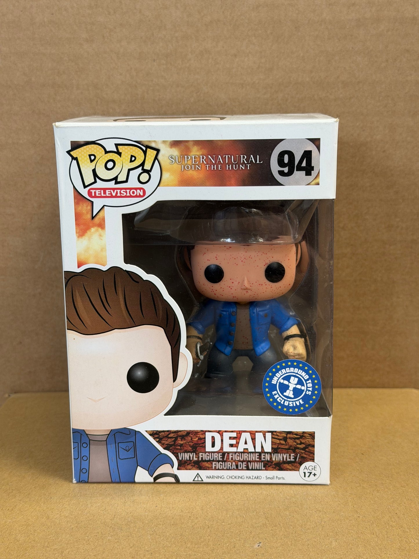 Funko Pop! Television Suoernatural Dean #94 Bloody Underground Toys