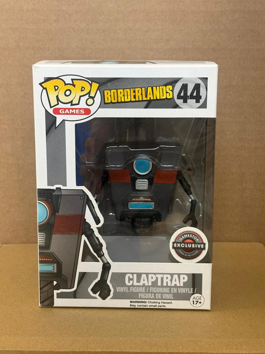 Funko Pop! Games Borderlands Claptrap #44 GameStop Exclusive