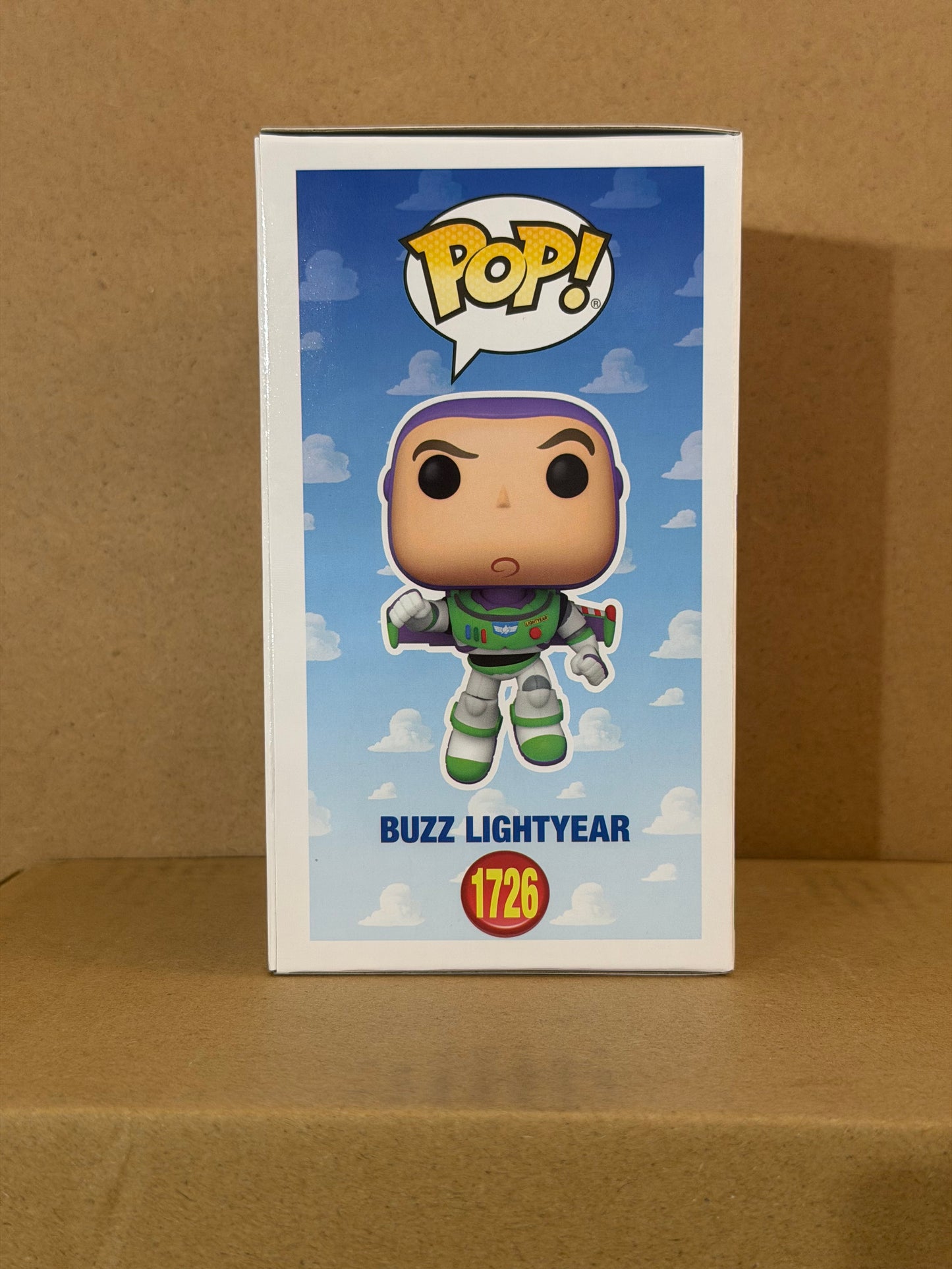 Funko Pop! Disney Toy Story 5 Buzz Lightyear Signed Tim Allen COA #1726