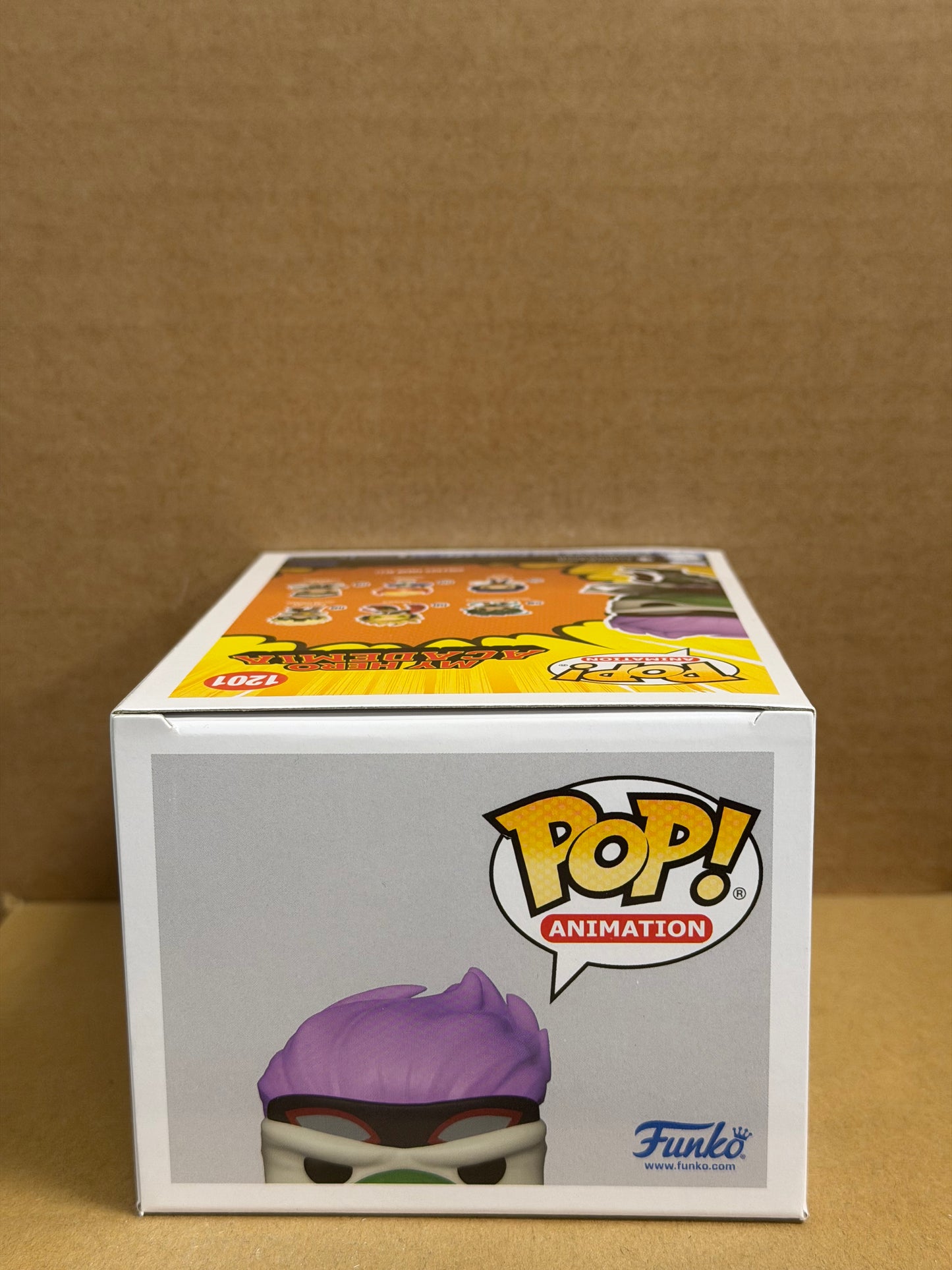 Funko Pop! Anime My Hero Academia Spinner Signed Larry Brantley COA #1201