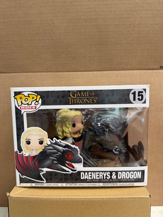 Funko Pop! Television Game Of Thrones Daenerys & Drogon #15