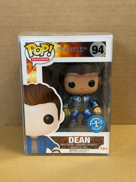 Funko Pop! Television Supernatural Dean #94 Bloody Metallic Underground Toys