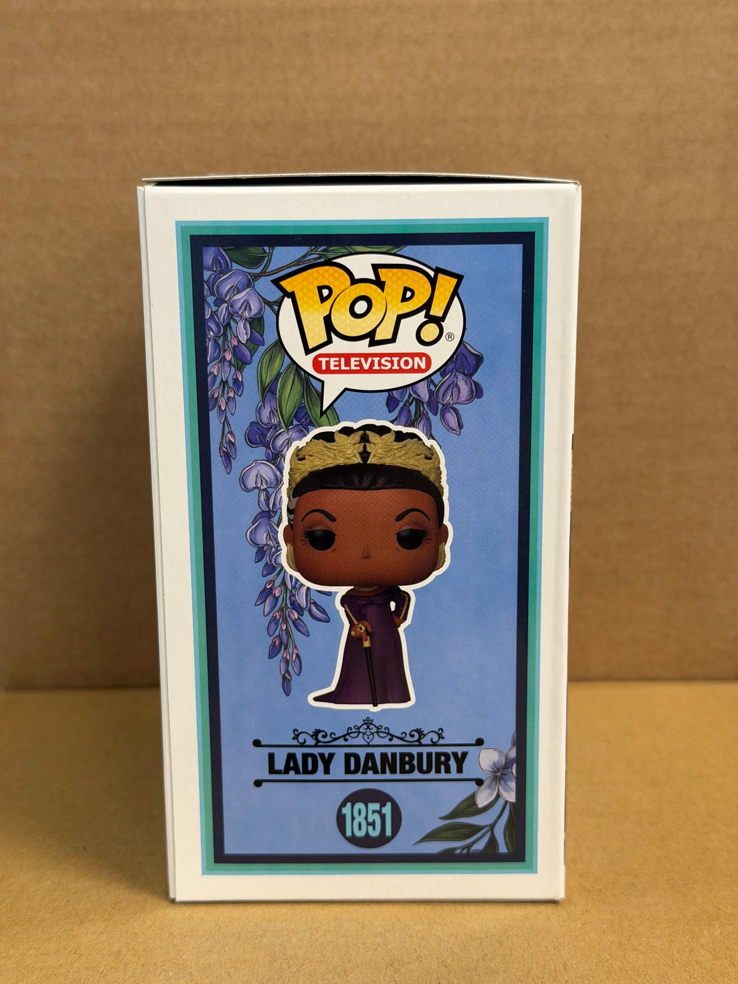 Funko Pop! Television Bridgerton Lady Danbury Signed Adjoah Andoh COA #1851
