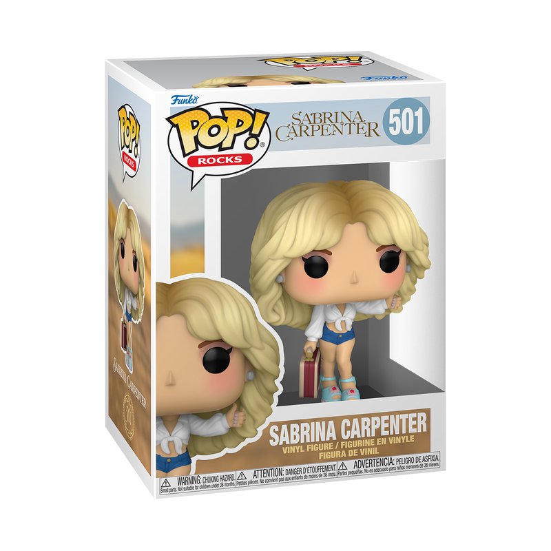 Funko Pop! Rocks Sabrina Carpenter (Manchild) #501 Free Protector