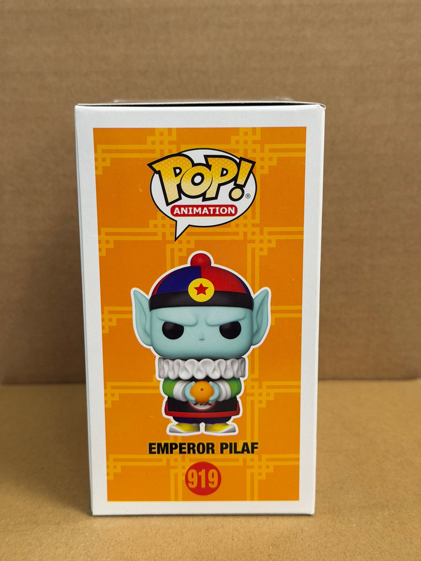 Funko Pop! Anime Dragon Ball Emperor Pilaf Signed Chuck Huber COA # 919