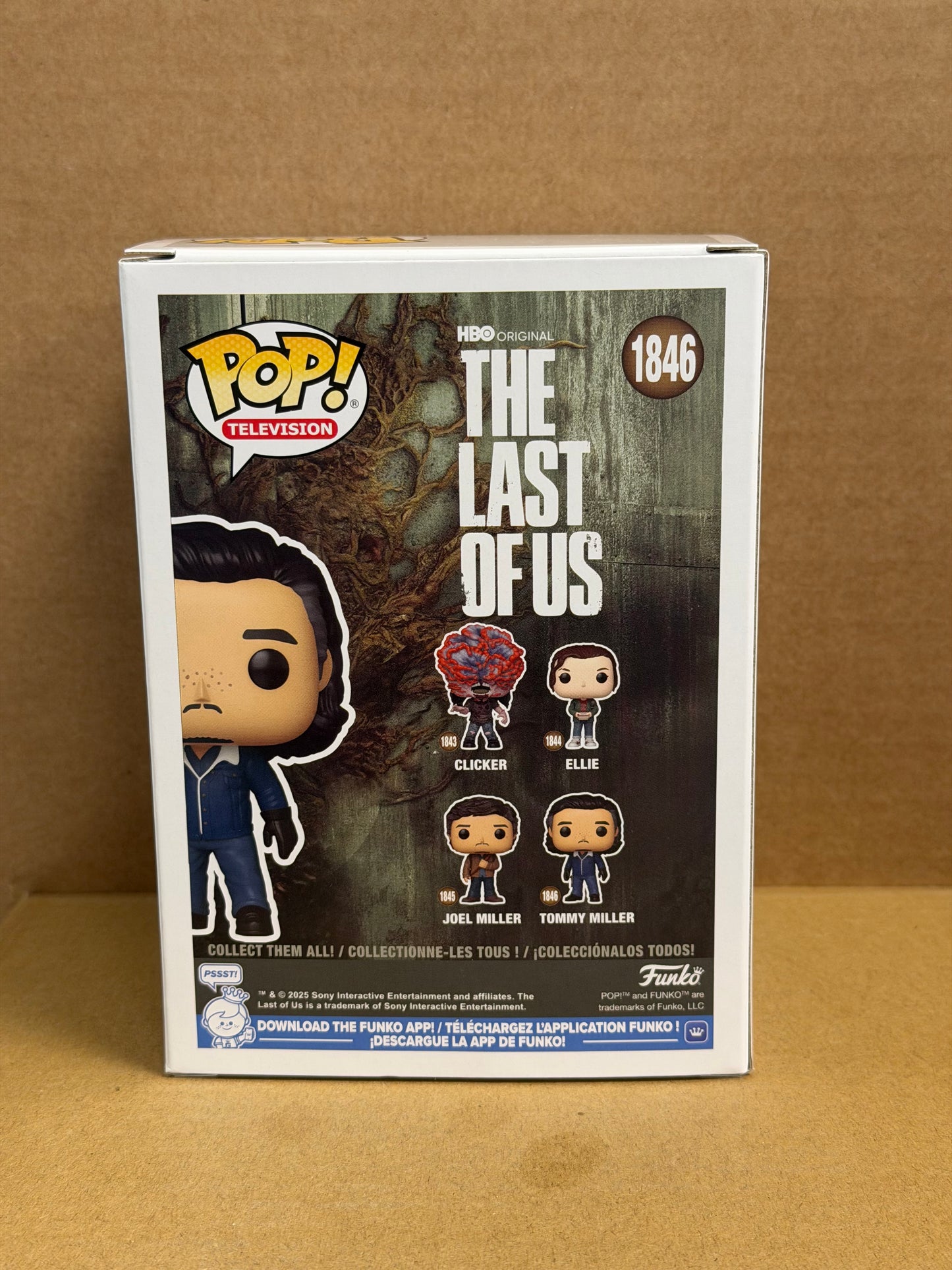 Funko Pop! Television The Last Of Us Tommy Miller Signed Gabriel Luna COA #1846