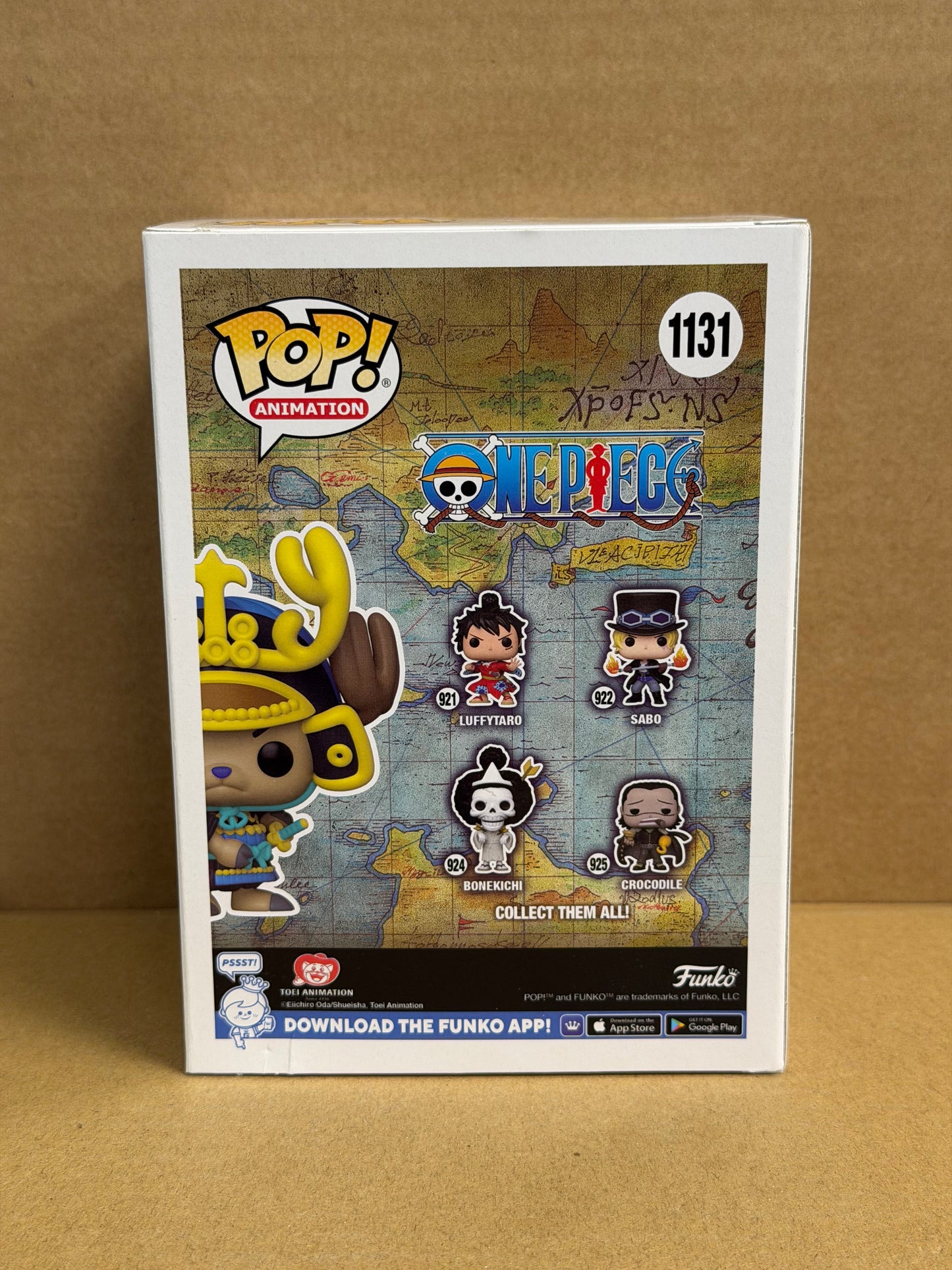 Funko Pop! Anime One Piece Armored Choppee #1131 Exclusive Free Protector