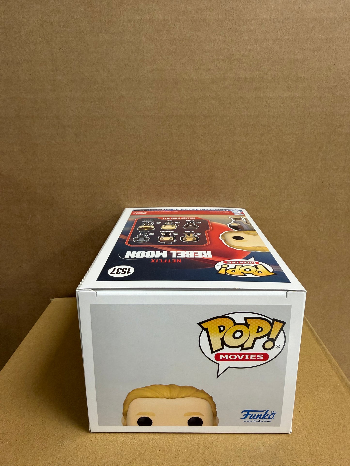 Funko Pop! Movies Rebel Moon Kai Signed Charlie Hunnam ‘Kai’ Coa #1537 WS