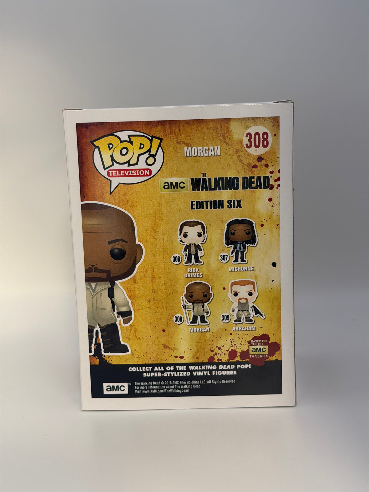 Funko Pop! Television The Walking Dead Morgan Signed Lennie James COA #308