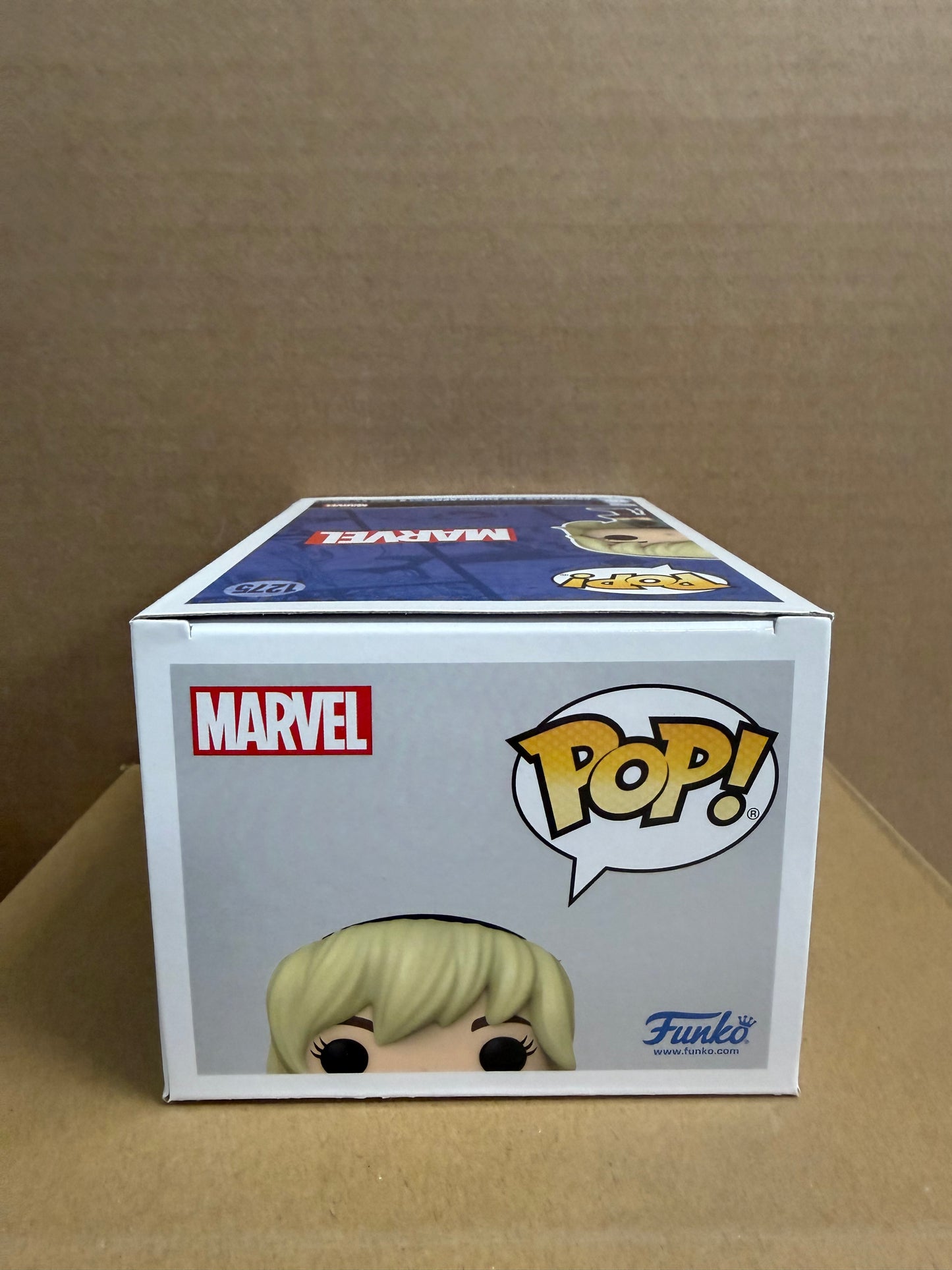 Funko Pop! Marvel Gwen Stacy Signed Bruce Dallas Howard #1275 COA