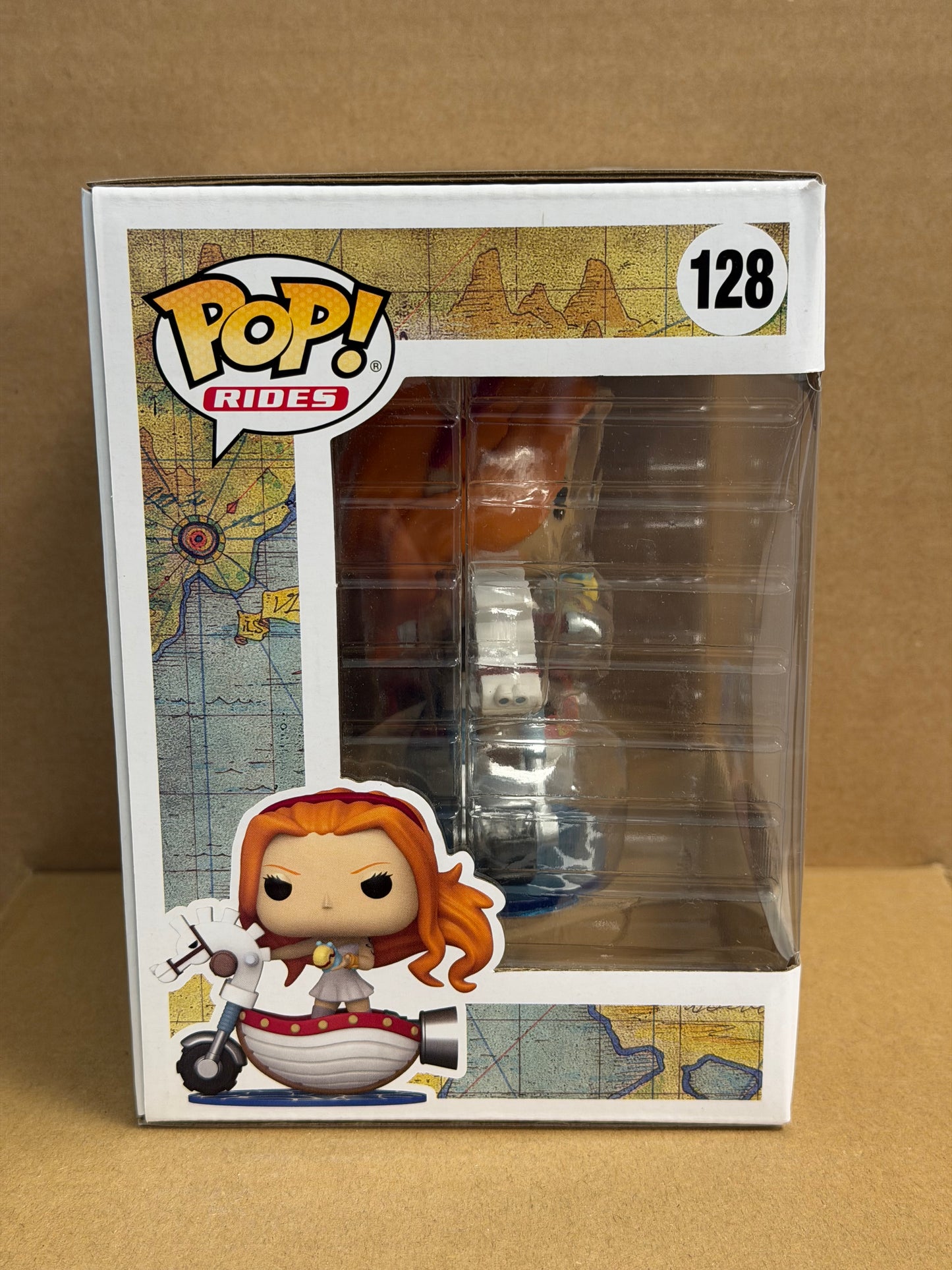 Funko Pop! Rides Anime One Piece Nami With White Hobby Horse #128 2025 Convention