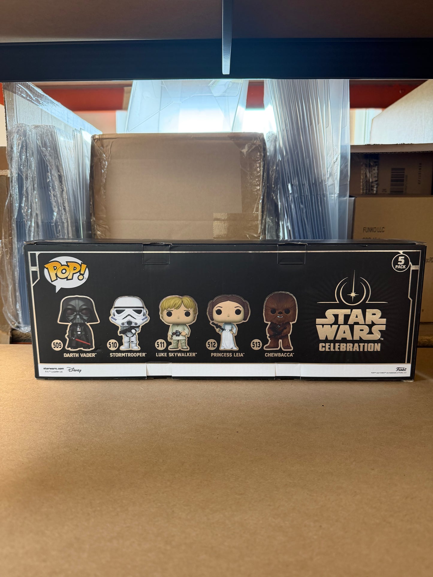 Funko Pop! Star Wars 2022 Galactic Convention 5 Pack + Free Protector