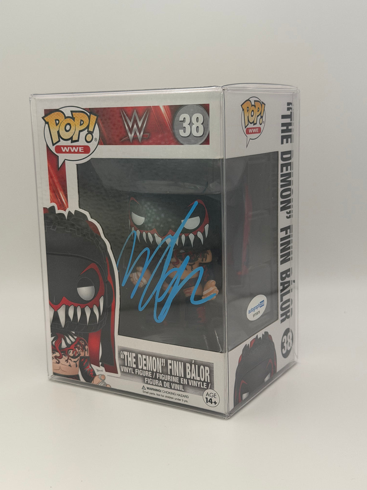Funko Pop! WWE ‘The Demon’ Finn Balor Signed COA #38