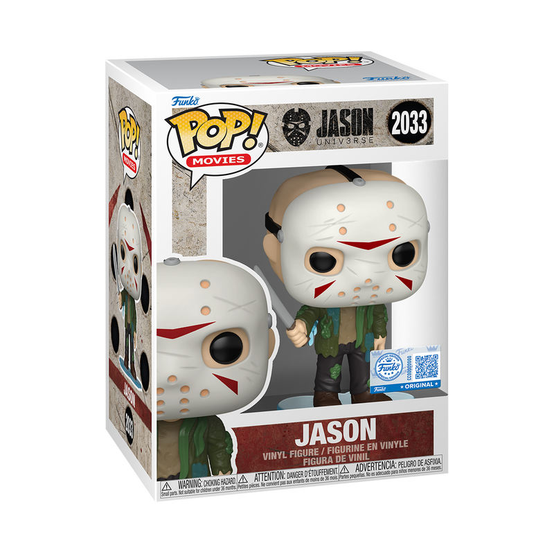Funko Pop! Movies Friday The 13th Jason #2033 Exclusive Free Protector