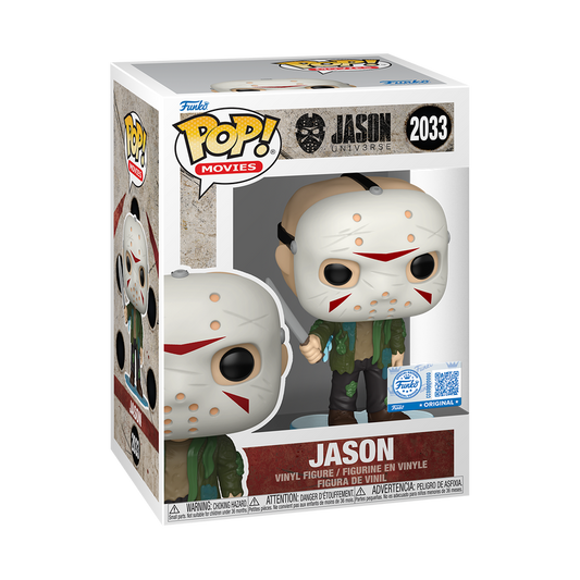 Funko Pop! Movies Friday The 13th Jason #2033 Exclusive Free Protector
