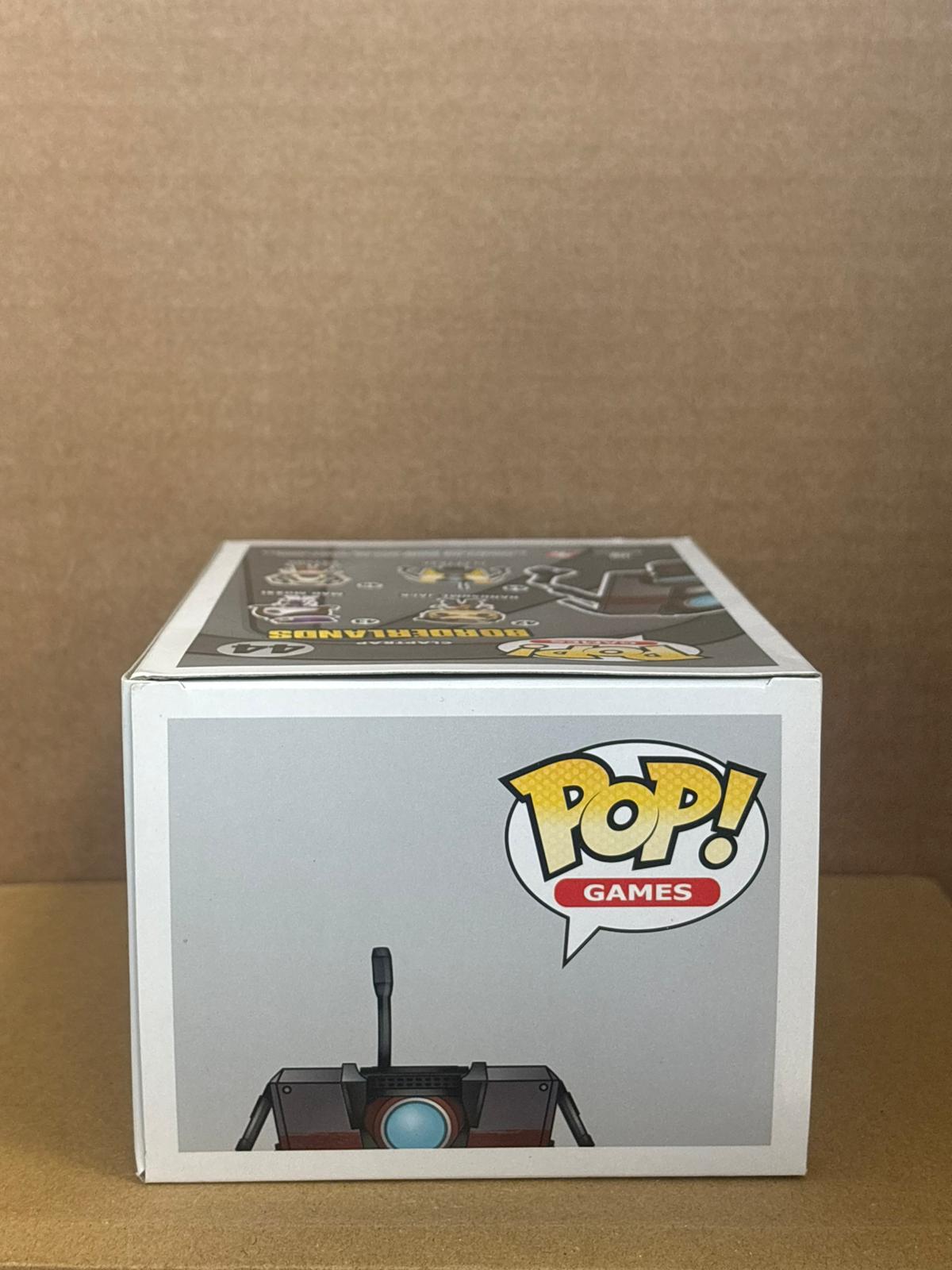 Funko Pop! Games Borderlands Claptrap #44 Gold GameStop Exclusive