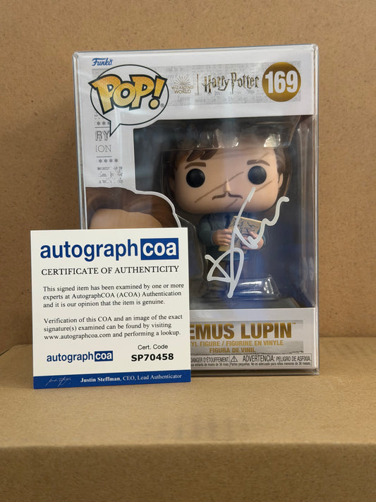 Funko Pop! Harry Potter Remus Lupin Signed David Thewlis COA #169