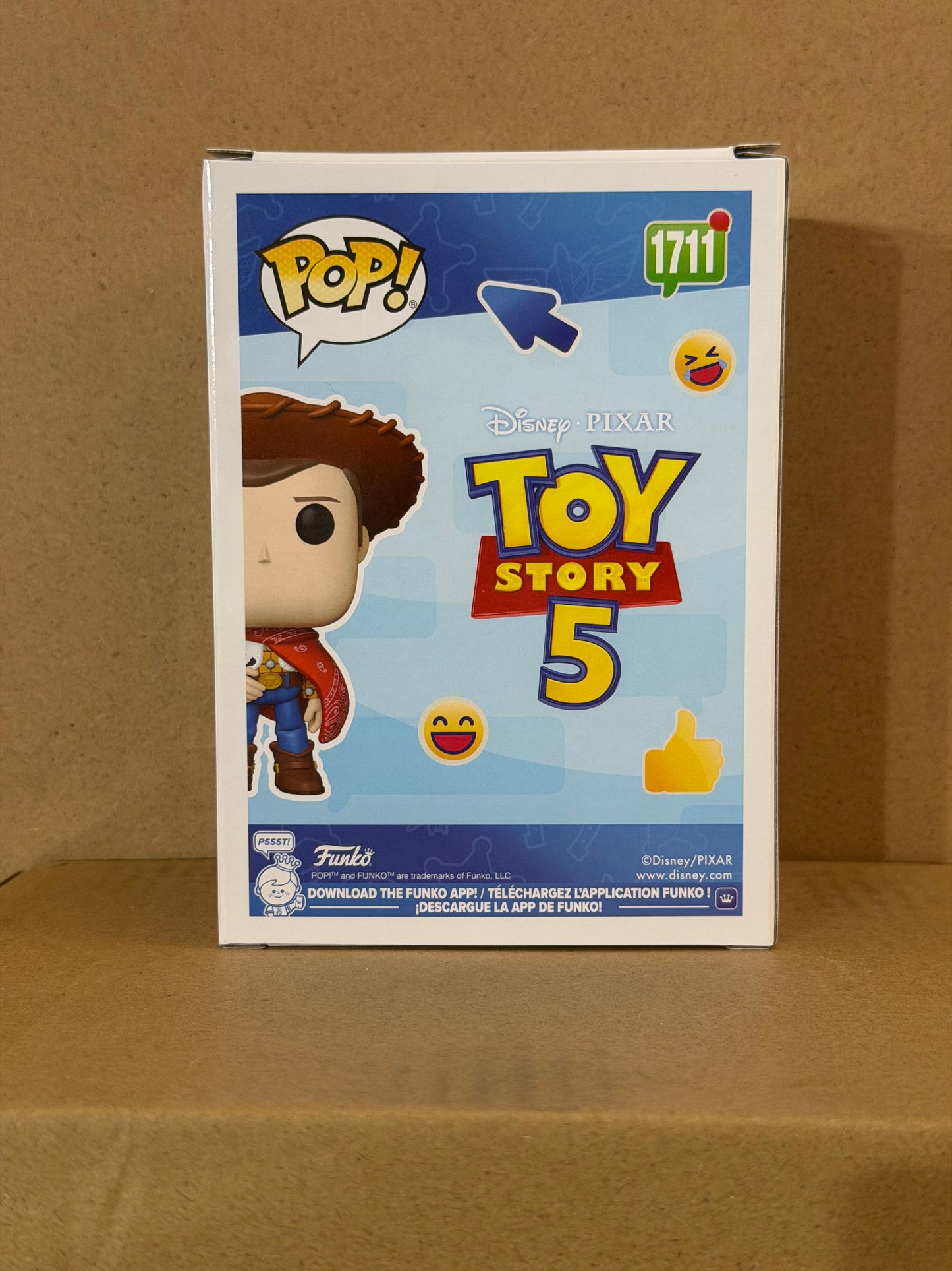 Funko Pop! Disney Toy Story 5 Director  Woody Signed Andrew Stanton COA #1711