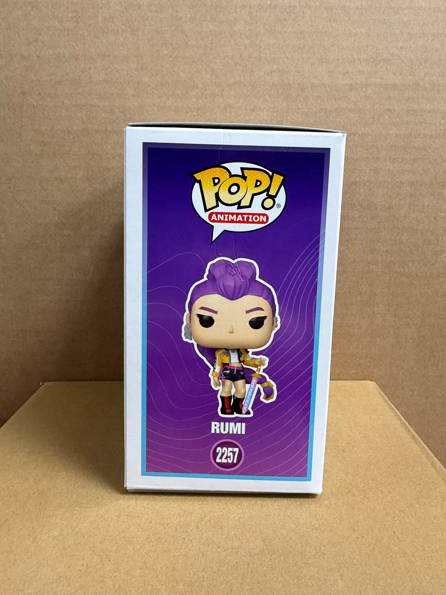 Funko Pop! Animation Kpop Demon Hunters Rumi Signed Arden Cho #2257