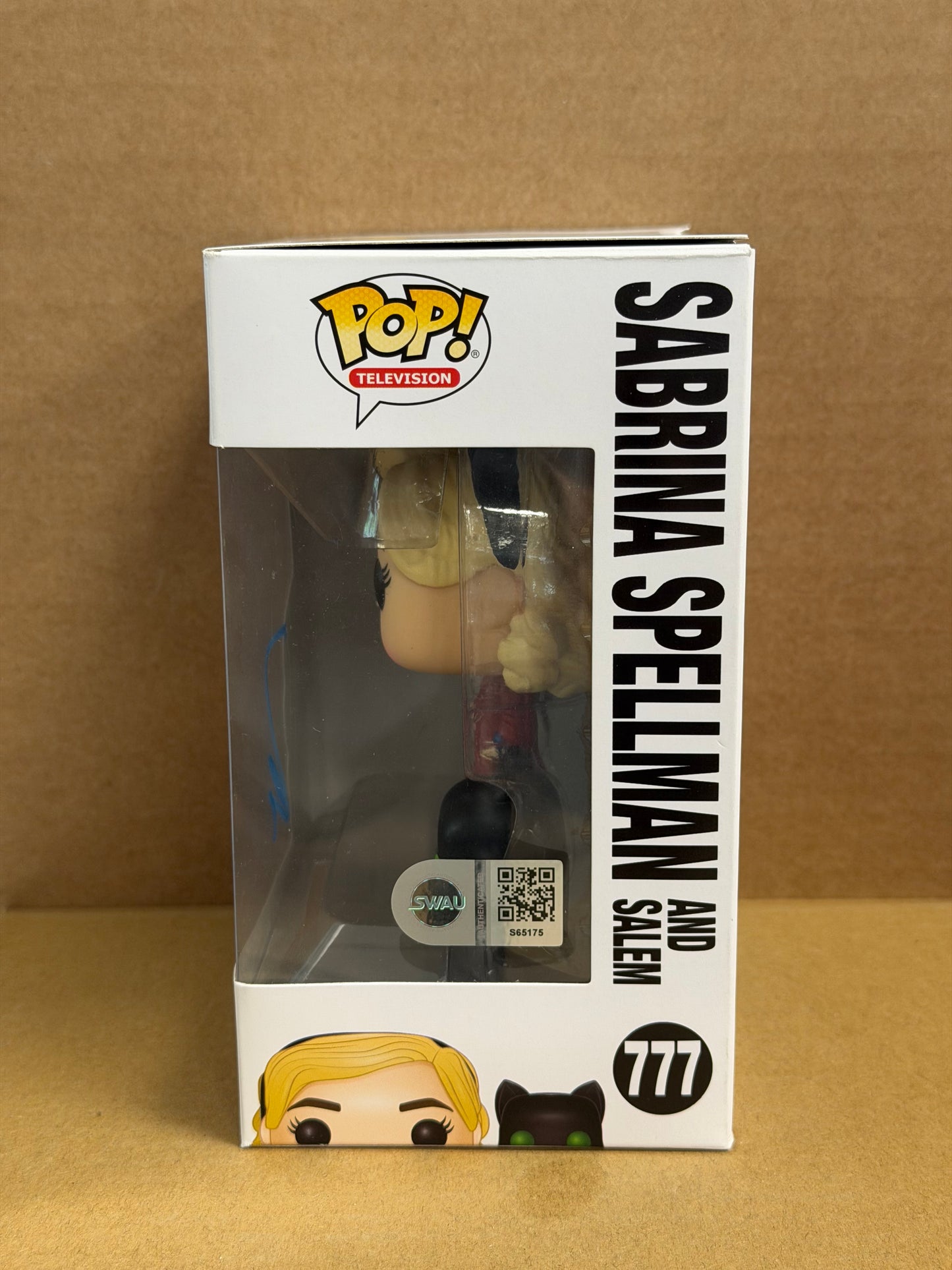 Funko Pop! Television Sabrina Spellman Signed Kiernan Shipka COA #777