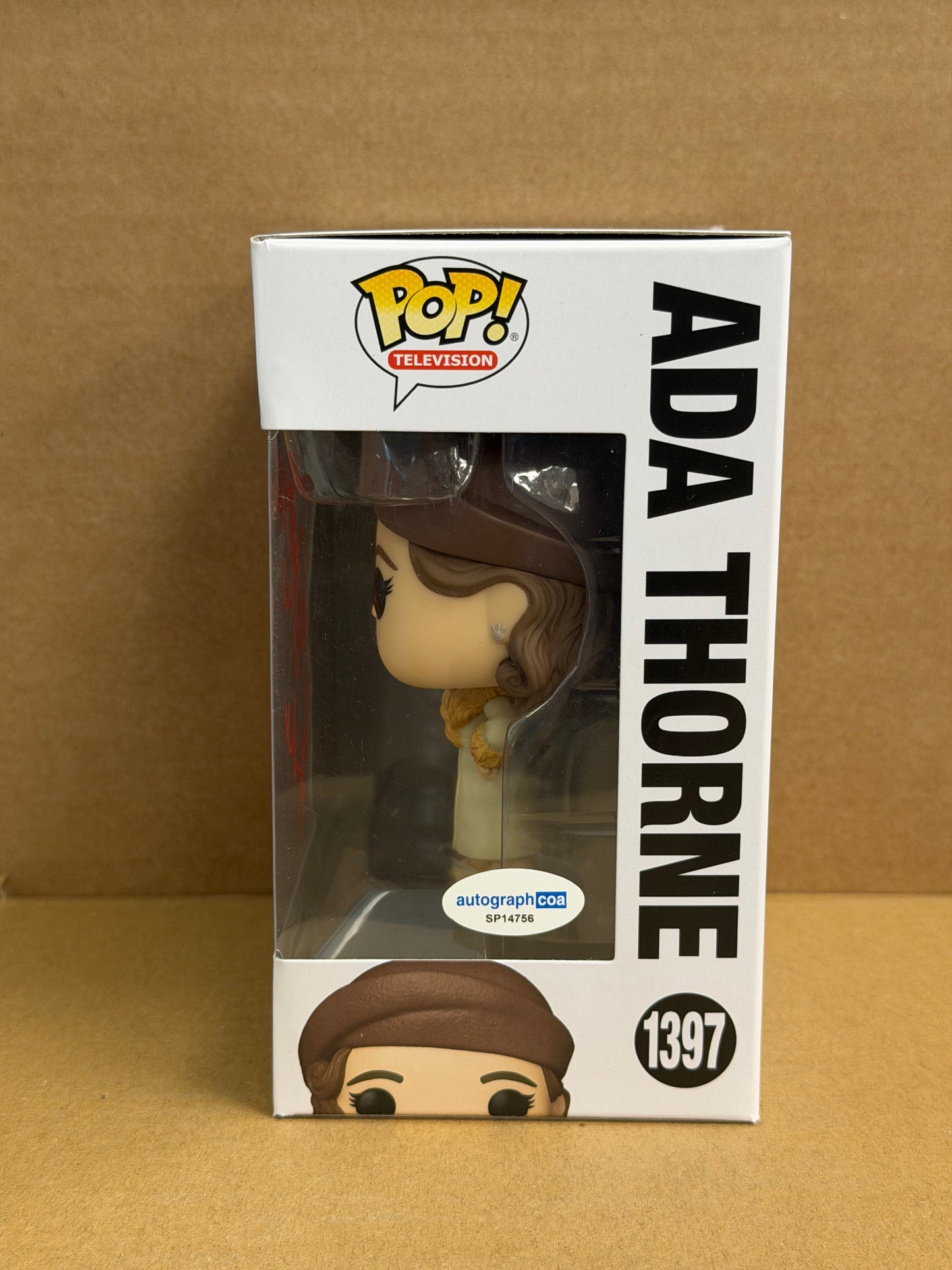 Funko Pop! Television Peaky Blinders Ada Thorne Signed Sophie Rundle COA #1397