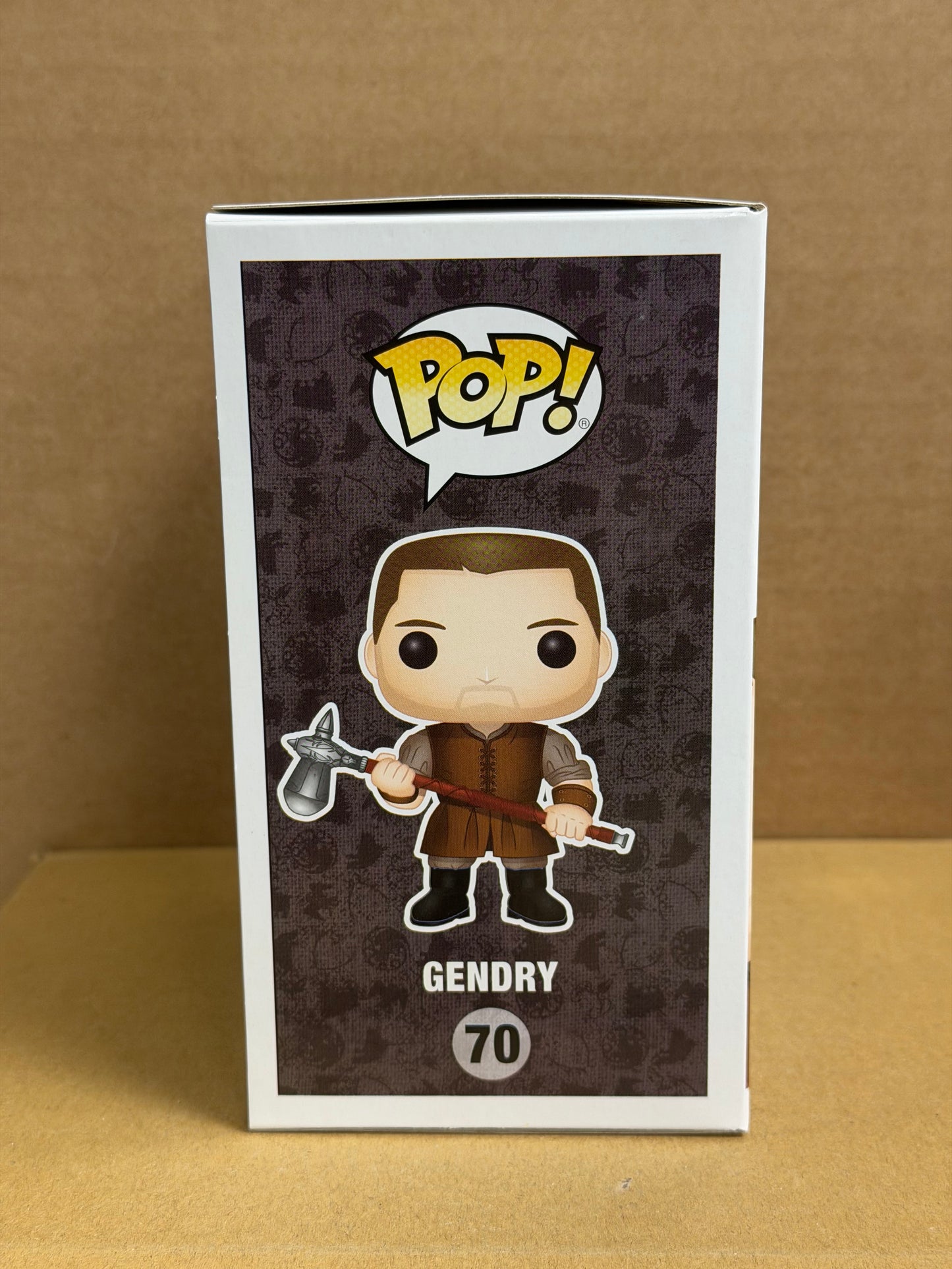 Funko Pop! Television Game Of Thrones Gendry Signed Joe Dempsie COA #70 WS