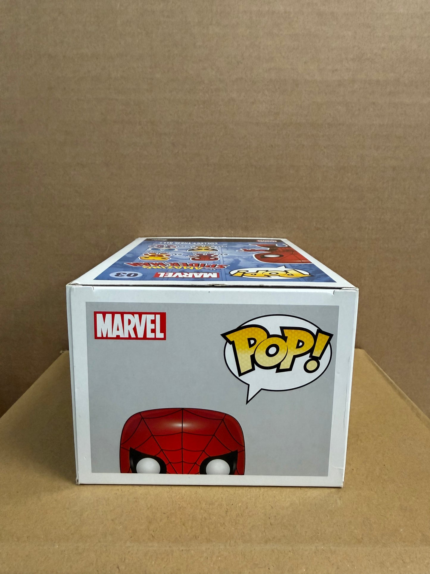 Funko Pop! Marvel Spider-Man Signed Andrew Garfield COA #03 WS