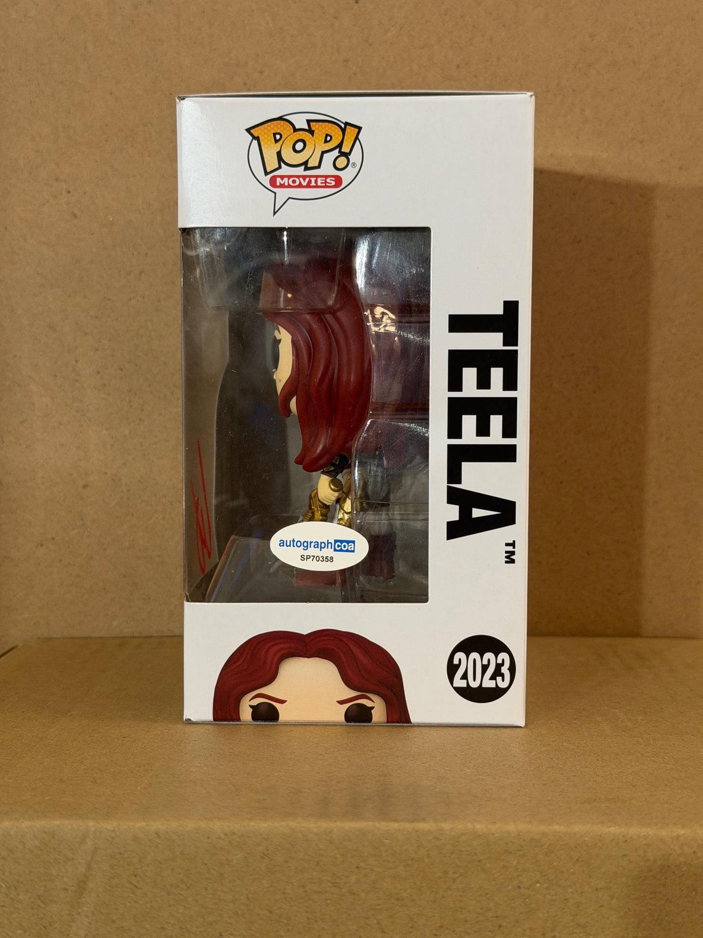 Funko Pop! Movies Masters Of The Universe Teela Signed Camilla Mendez COA #2023