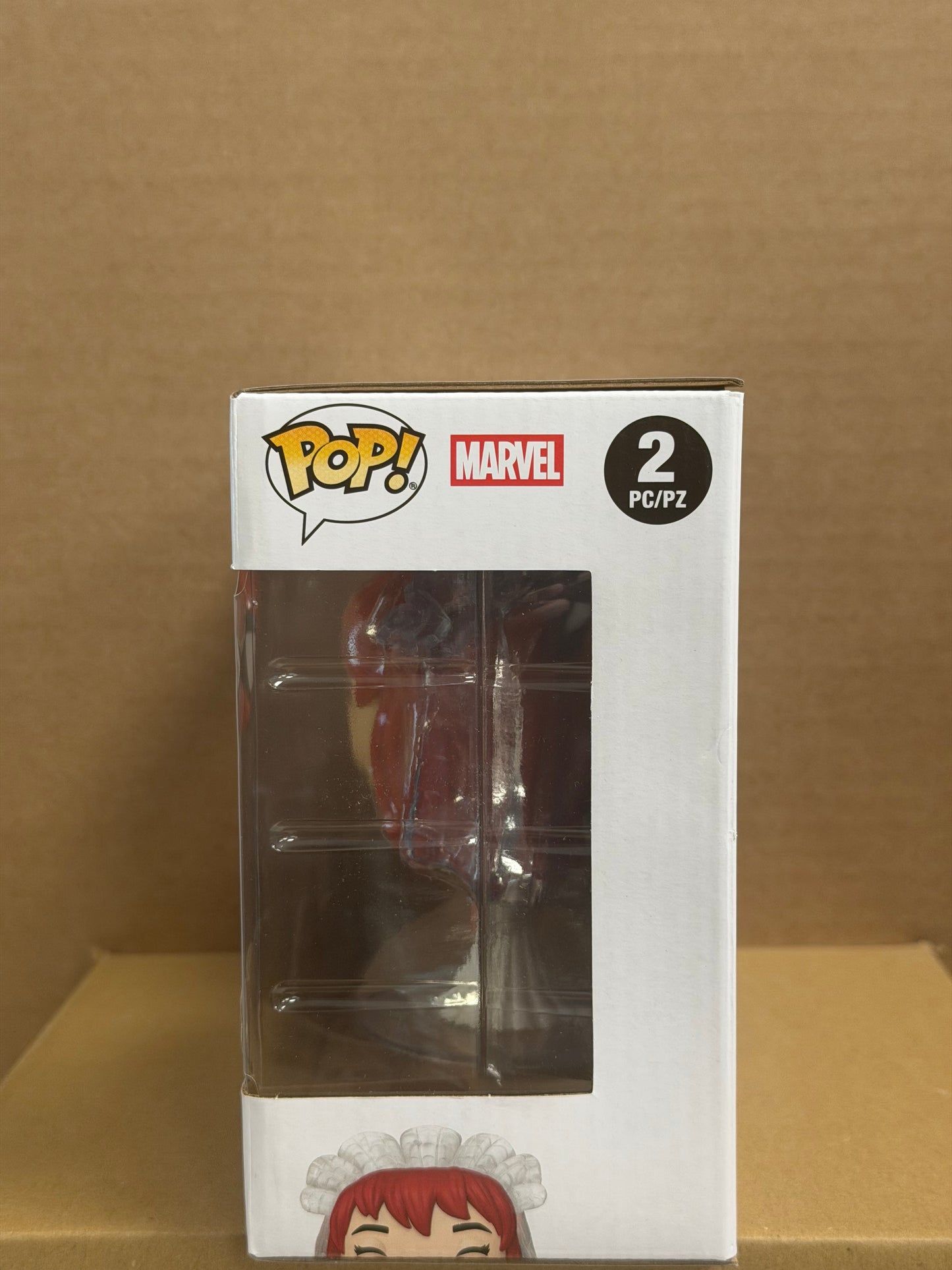 Funko Pop! Marvel Spider-Man And MJ 2 Pack + Free Protector!
