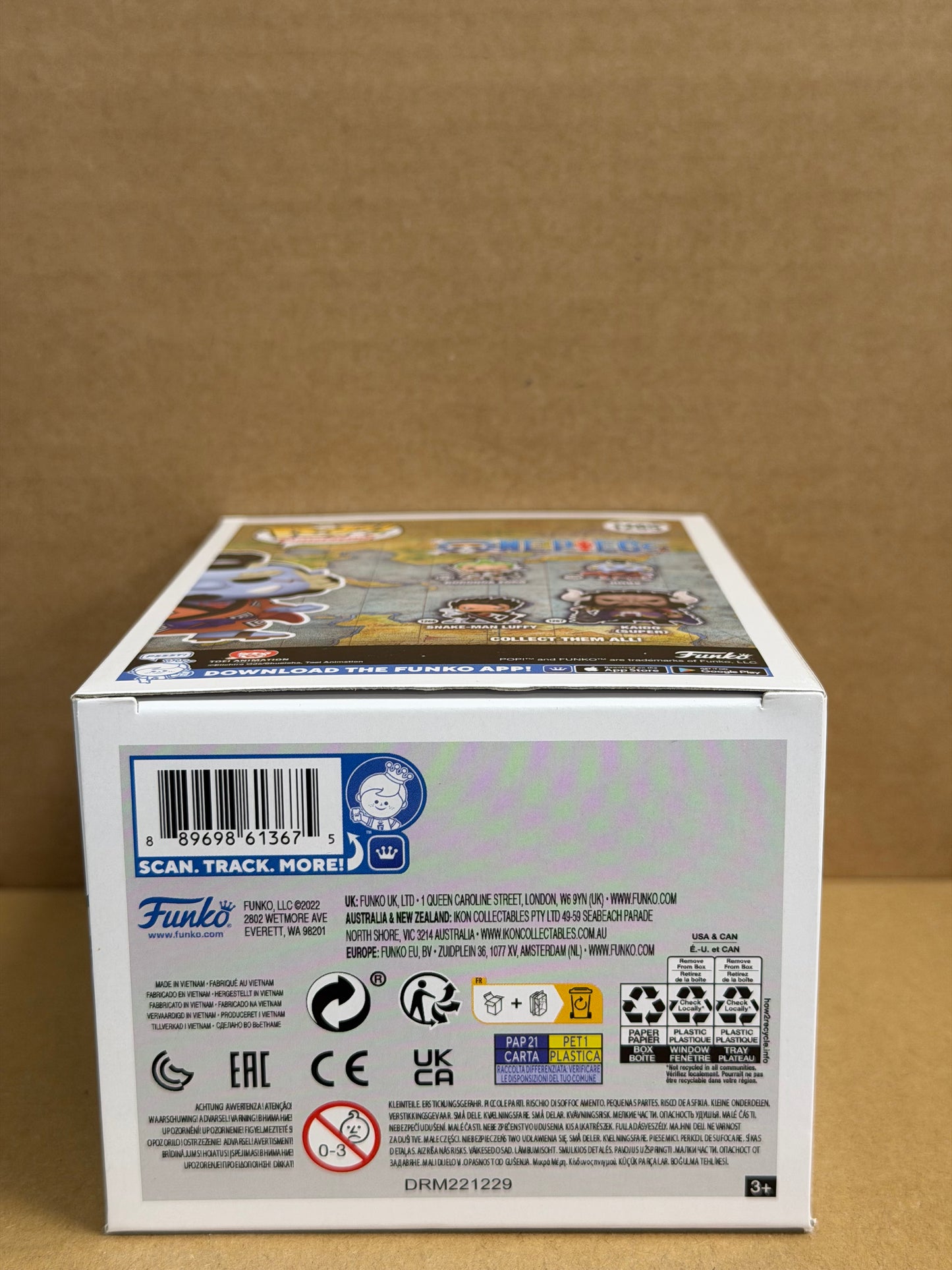 Funko Pop! Anime One Piece Jinbe Chase #1265 Free Protector