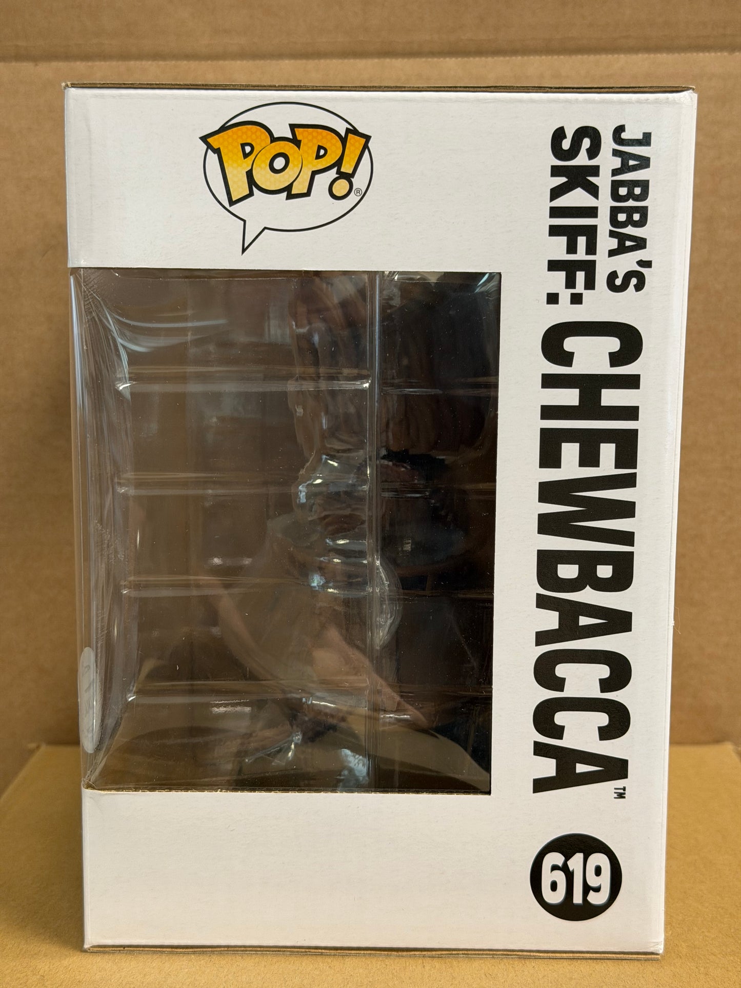 Funko Pop! Star Wars Jabba’s Skiff Chewbacca #619 Special Edition + Free Protector