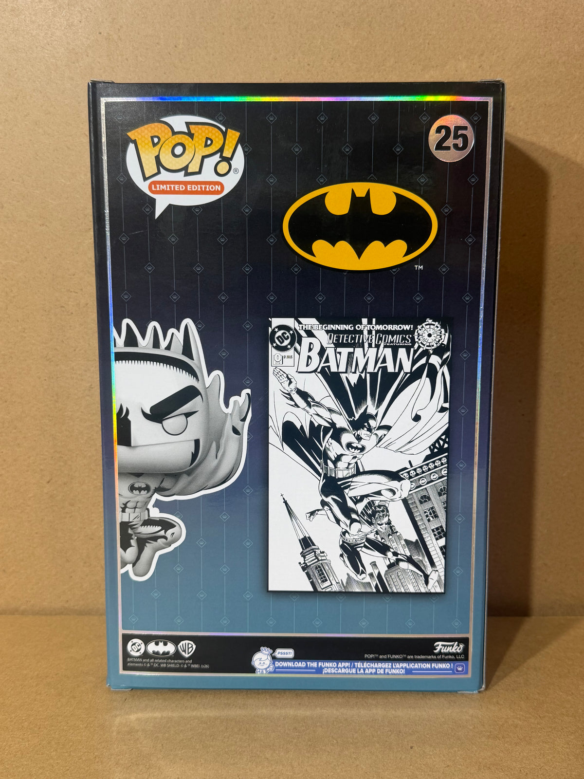 Funko Pop! DC! Batman Comic Cover #25 750pcs Limited Edition