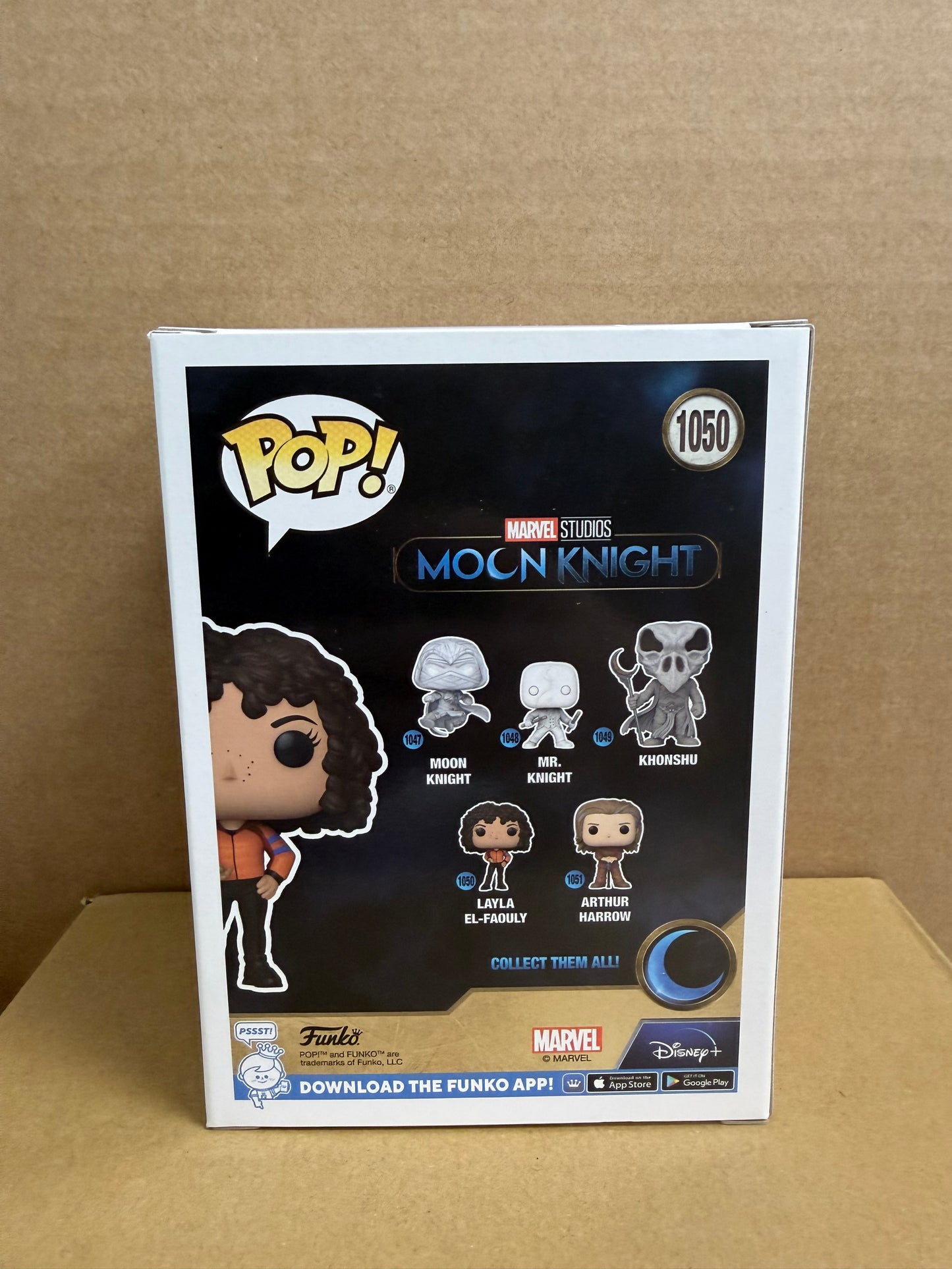 Funko Pop! Marvel Layla Wl-Faouly Signed By May Calamaway #1050 COA
