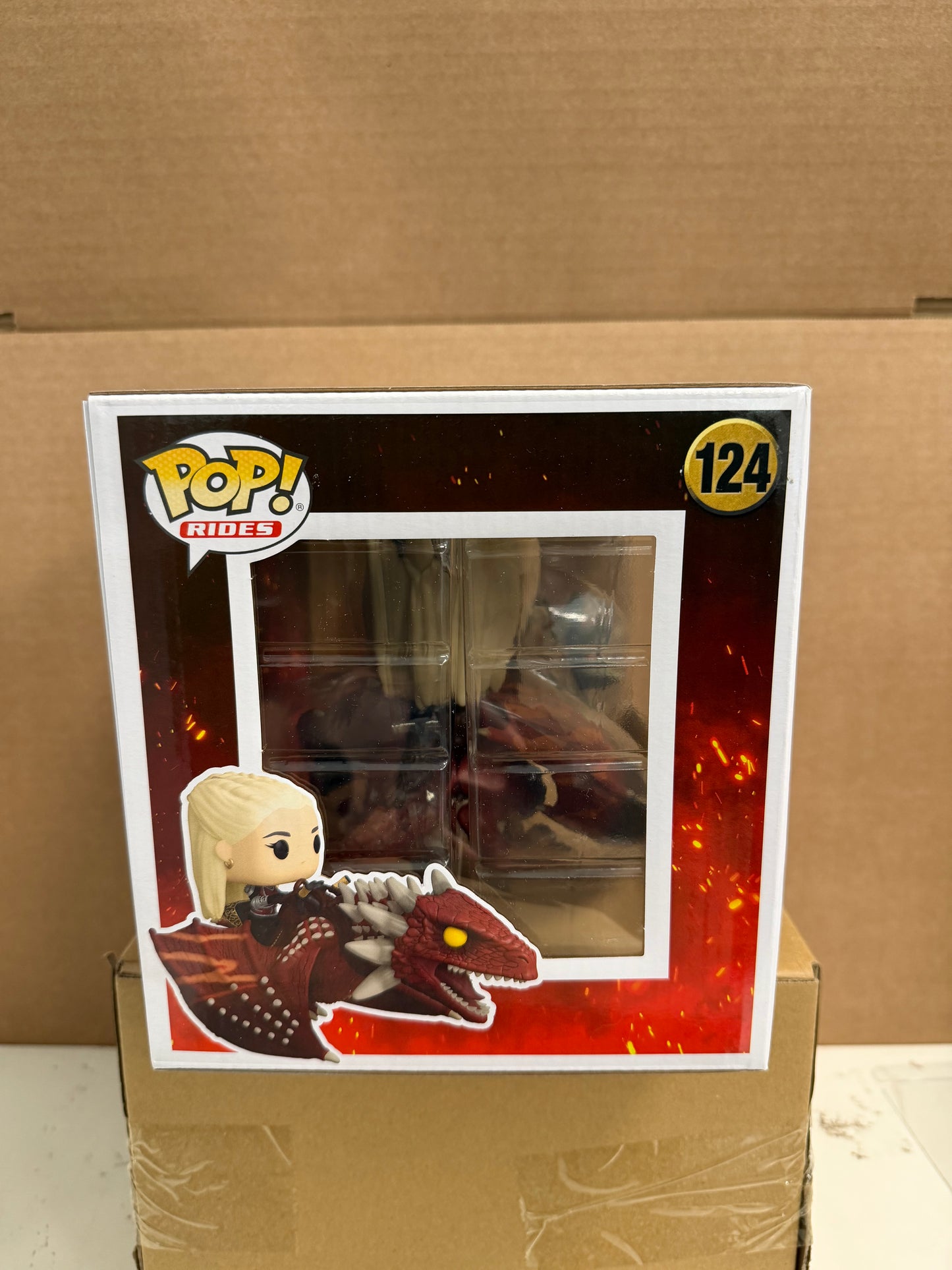 Funko Pop! Television House Of The Dragon Rhaenys Targaryen With Meleys #124