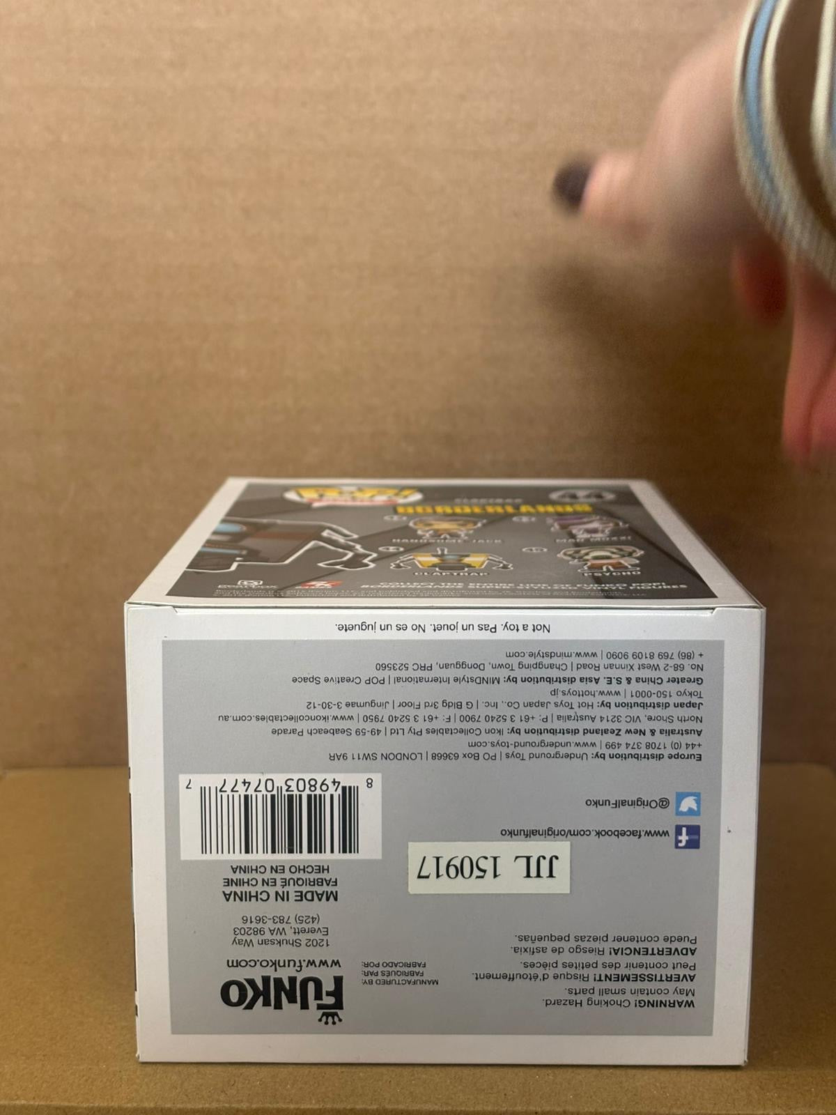 Funko Pop! Games Borderlands Claptrap #44 GameStop Exclusive