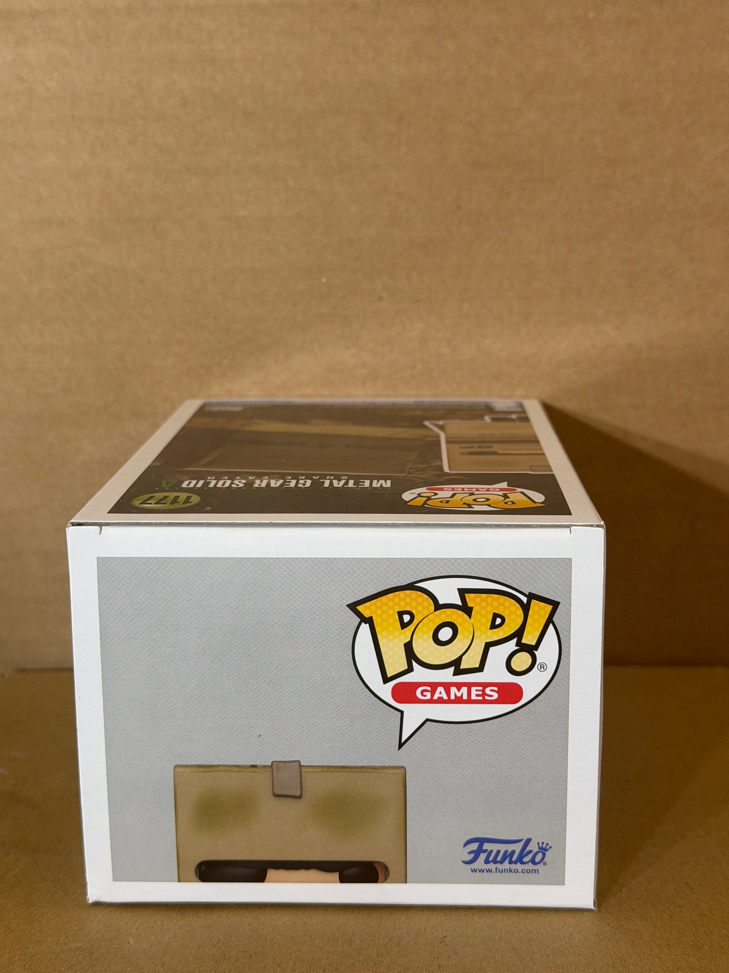 Funko Pop! Games Metal Gear Snake In Box Signed David Hayter #1177