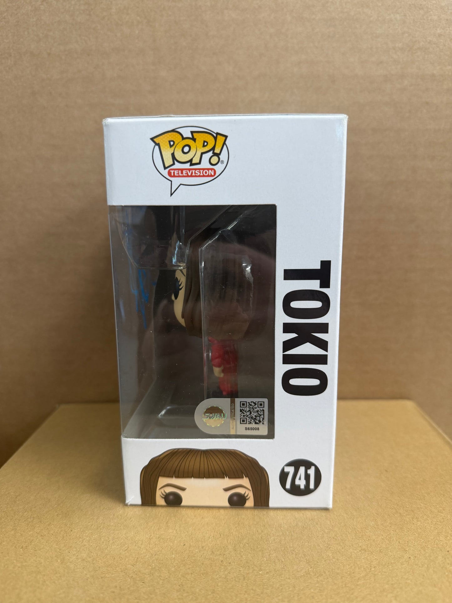 Funko Pop! Television La Casa De Papel Money Heist Signed Ursula Corbero COA #741 WS